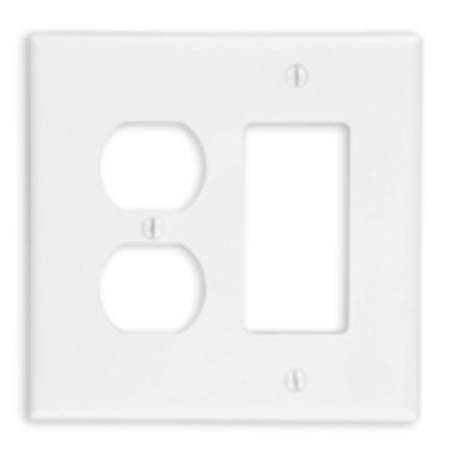 LEVITON Wallplates Mid Nyl Derc/Dup PJ826-T